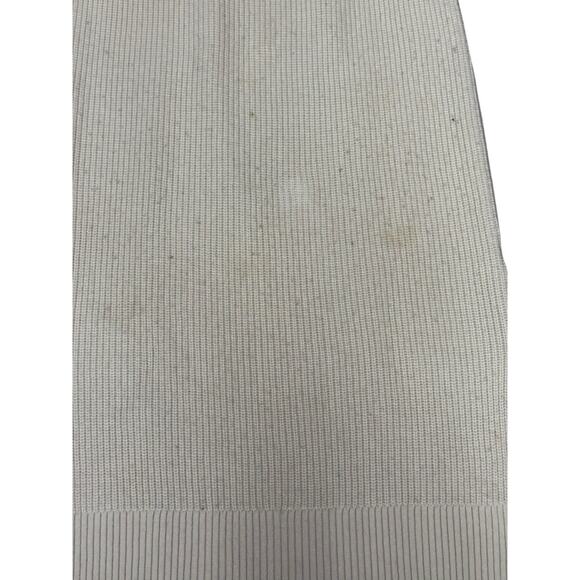 & Other Stories Cream Wool Knit Maxi Sweater Dress Long Sleeve Size L - Picture 7 of 12